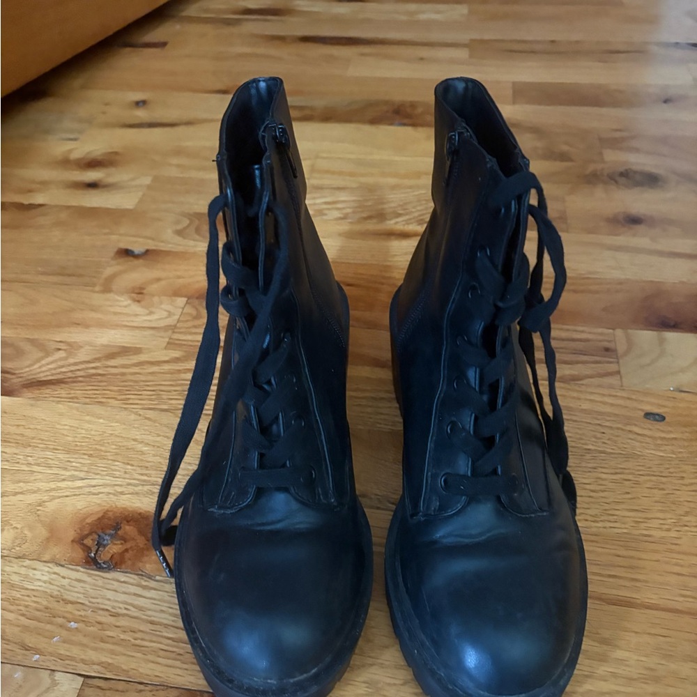 Target Black Women's Combat Boots